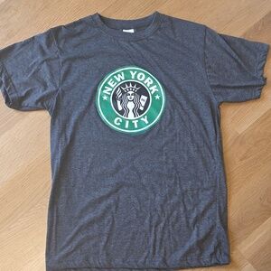 New York Starbucks LogoT Shirt-NWT